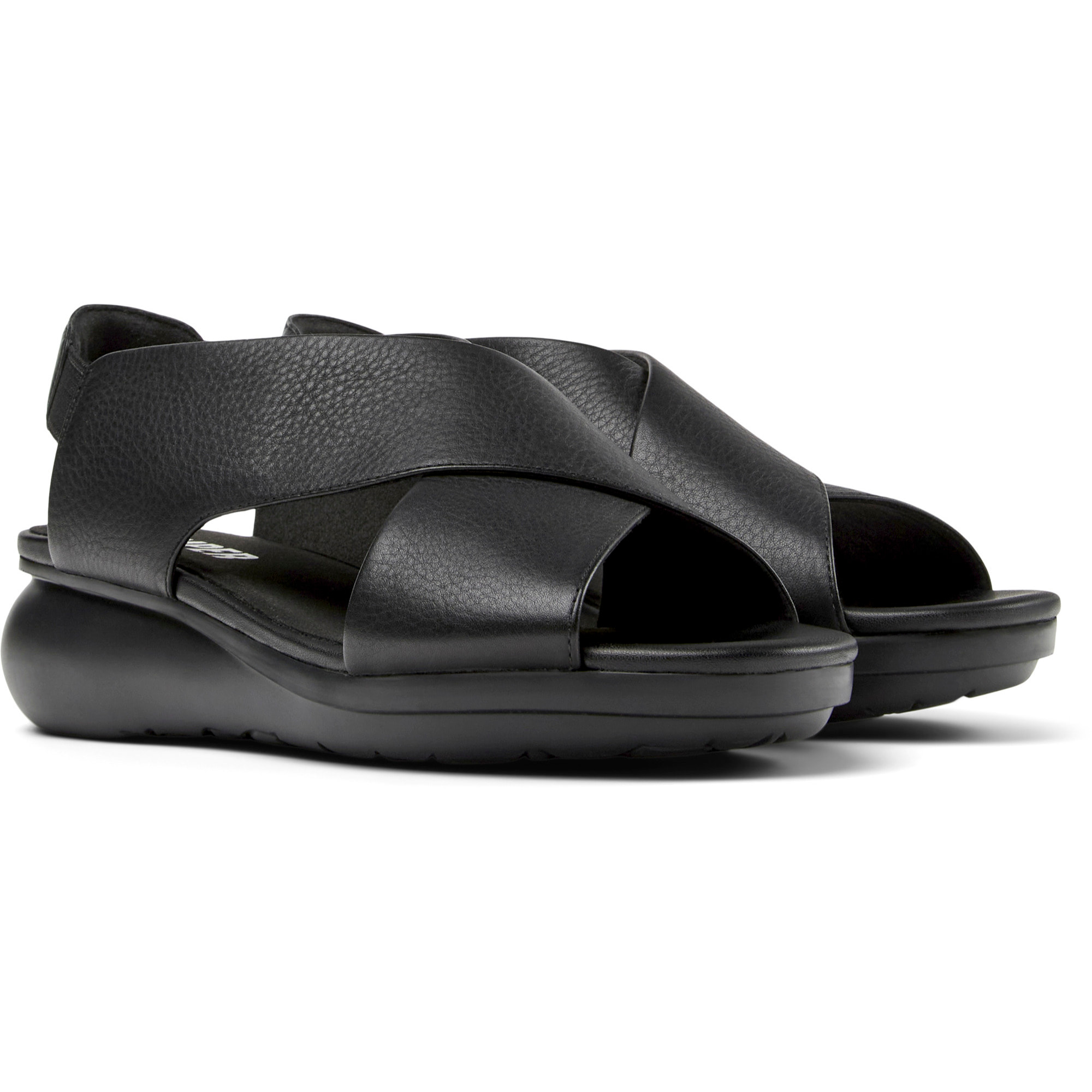 Sandalias - CAMPER Balloon - Negro - Piel (Becerro)