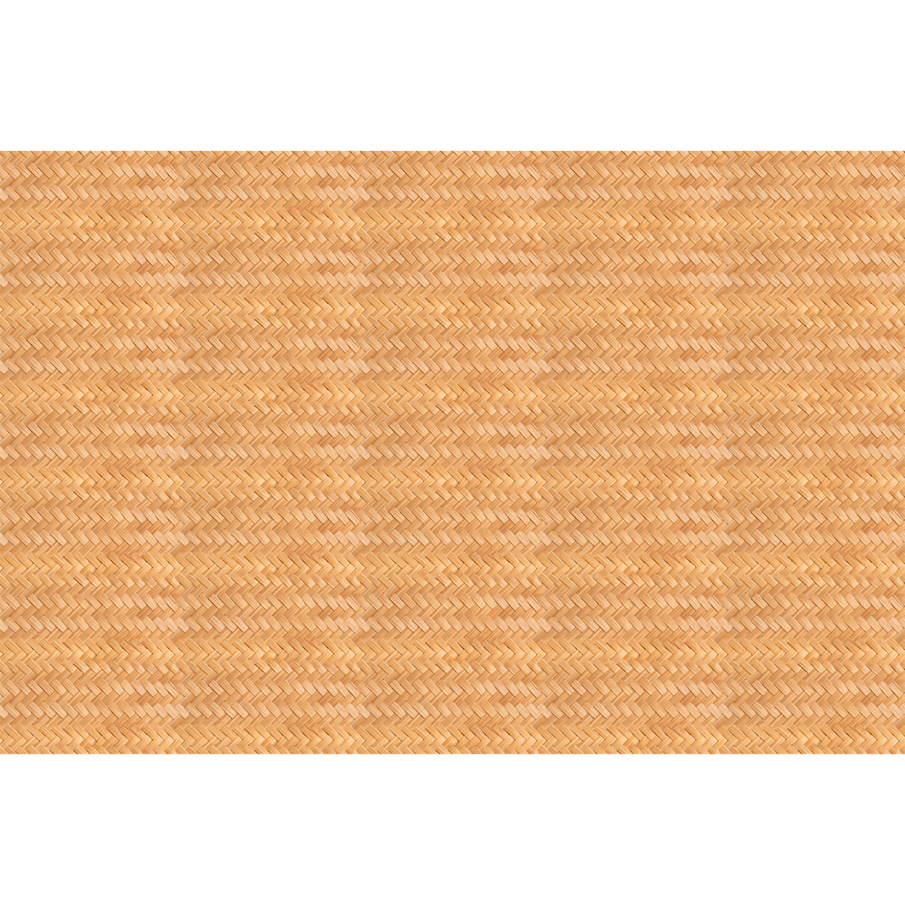 Rouleau revêtement adhésif vinyle au mètre - Sticker mural tête de lit - ROTIN TRESSÉ BOHÈME