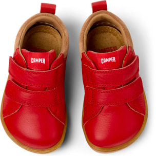 Sneakers - CAMPER Peu Cami - Rosso - Pelle liscia