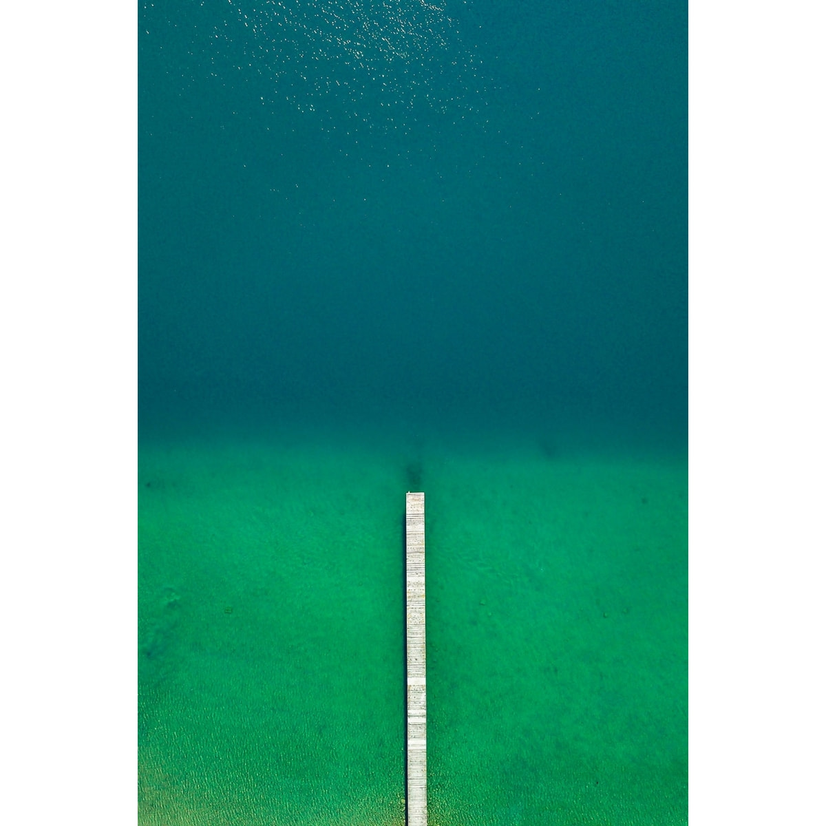 Tableau plage tropiques dans mon coeur Tableau plexiglas