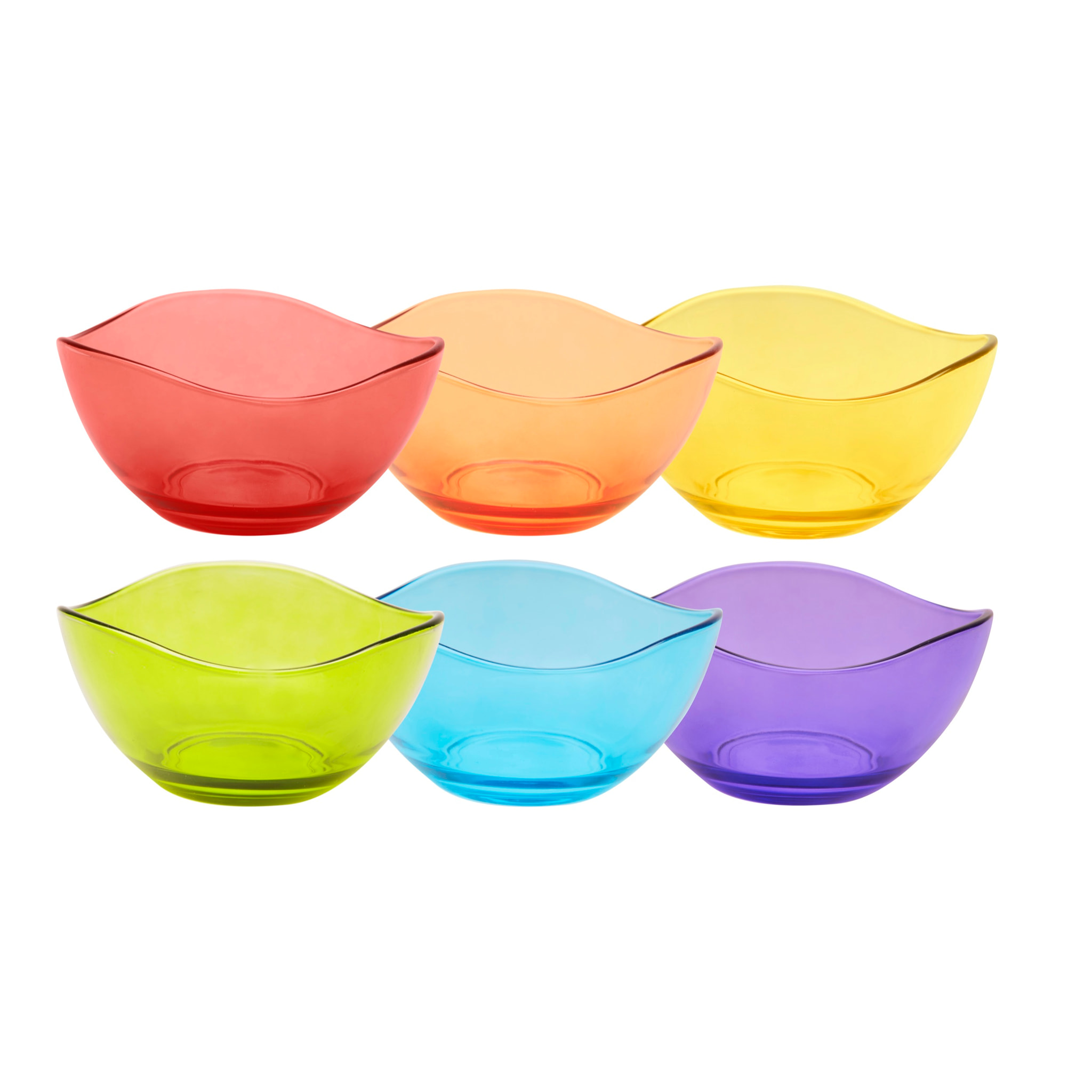 Set 6 coppette Excelsa – Copenaghen, Vetro Multicolore