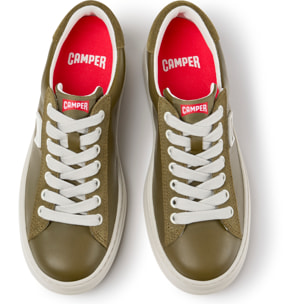 Zapatillas - CAMPER Runner Four - Verde - Piel lisa