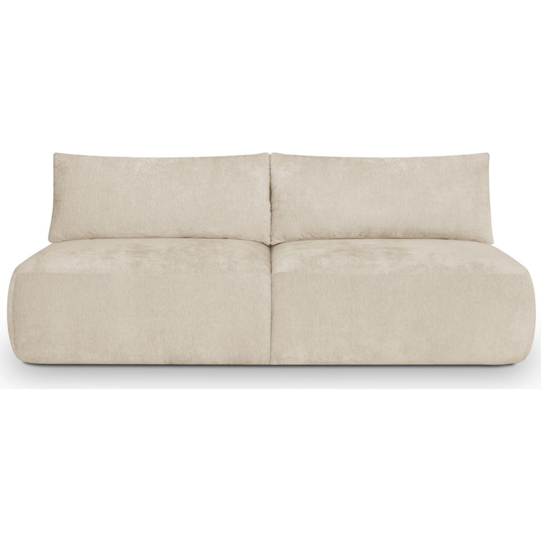 Canapé convertible 3 places en tissu chenille - JASPER