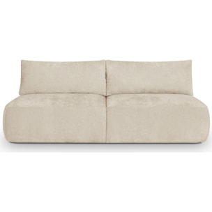 Canapé convertible 3 places en tissu chenille - JASPER