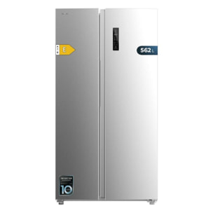 Cecotec Frigorífico americano Bolero CoolMarket SBS 562 Inox E