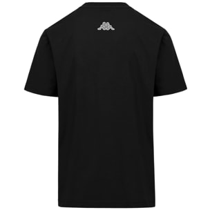 T-Shirts & Top Kappa Uomo Logo Iwro Nero