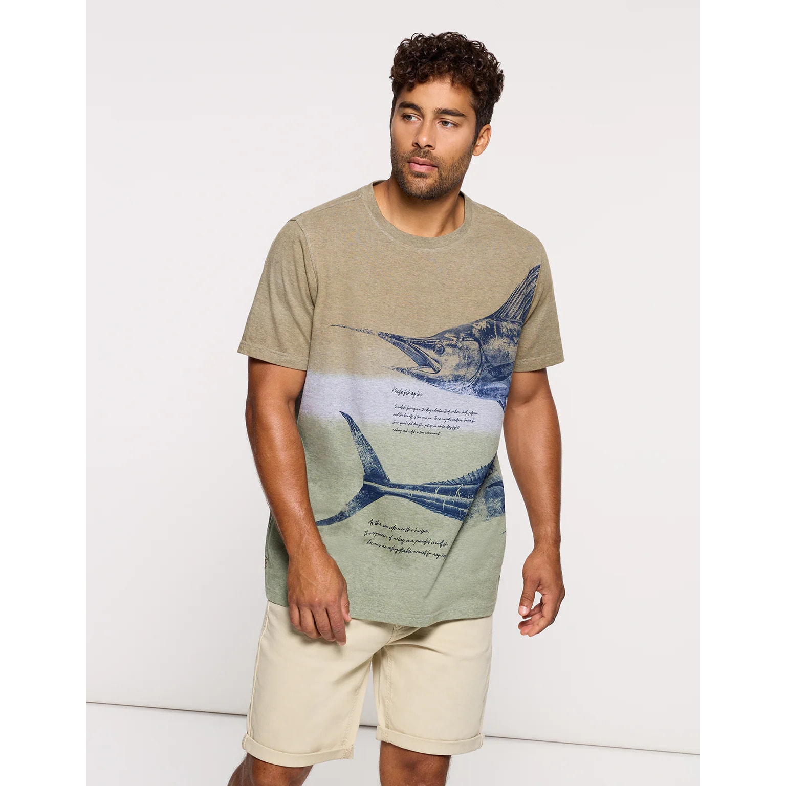 Camiseta Manga Corta Verde - Gludius