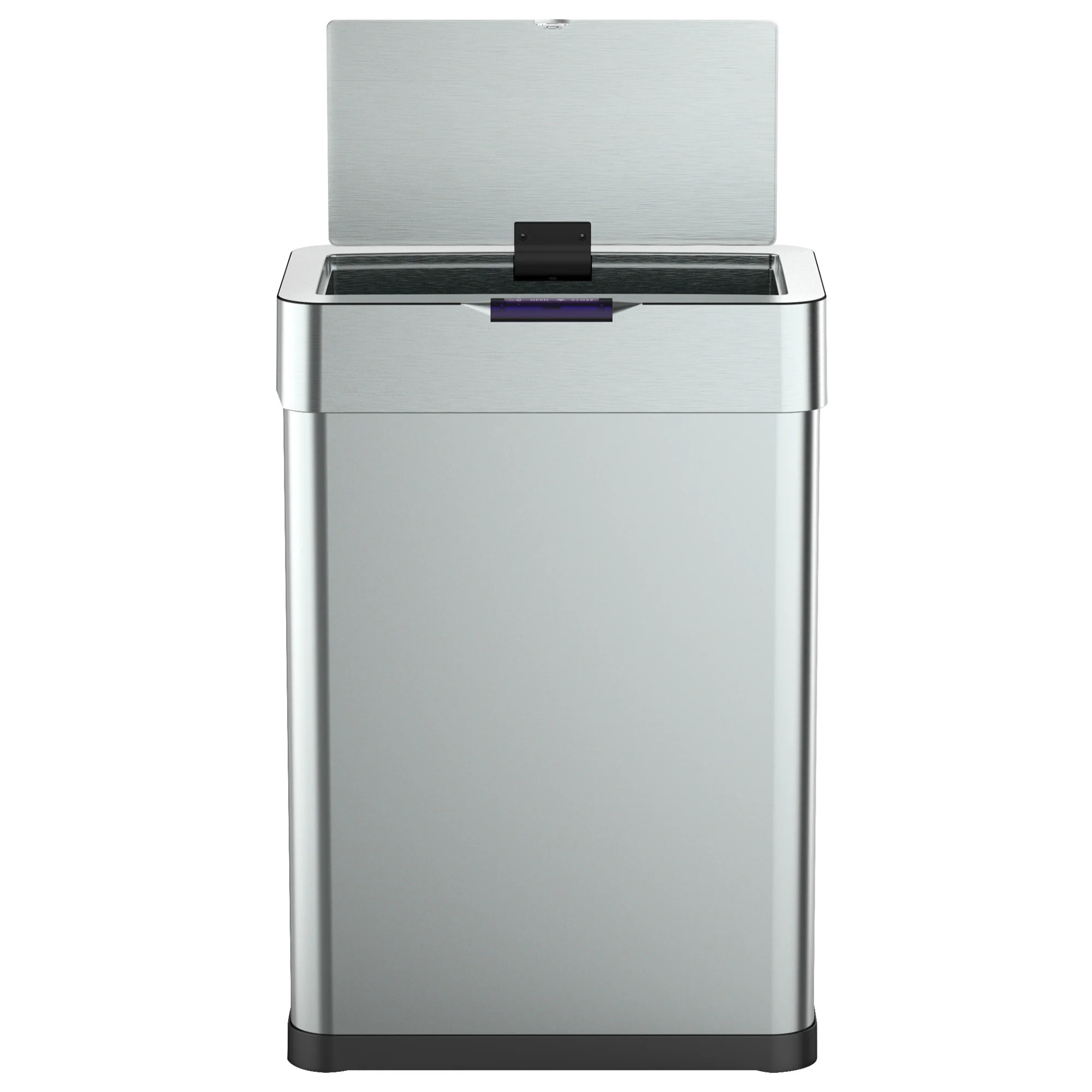 Poubelle automatique inox DAYTONA argent 60L