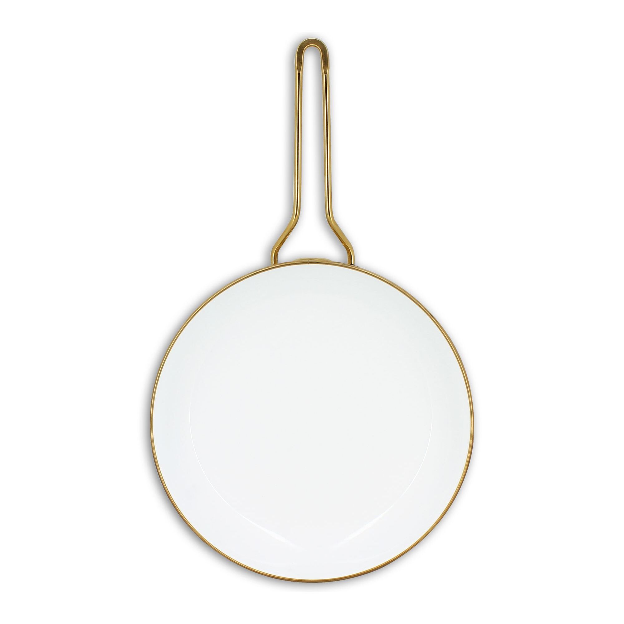 Poêle 28cm en acier émaillé avec motif margherite - tous feux DAISY