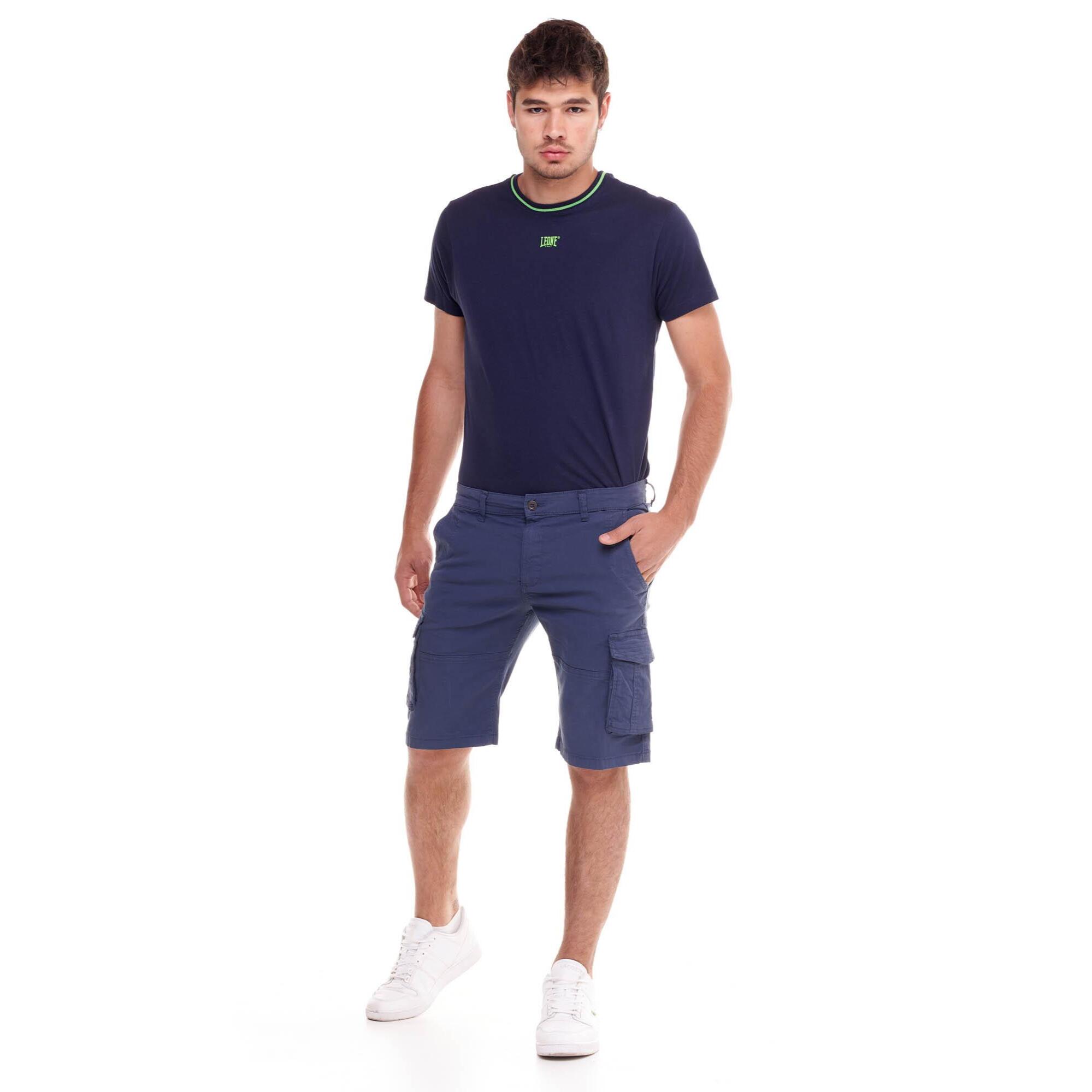 Shorts cargo minimalistas para hombre