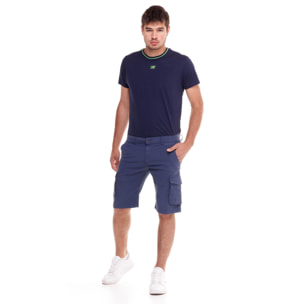 Shorts cargo minimalistas para hombre