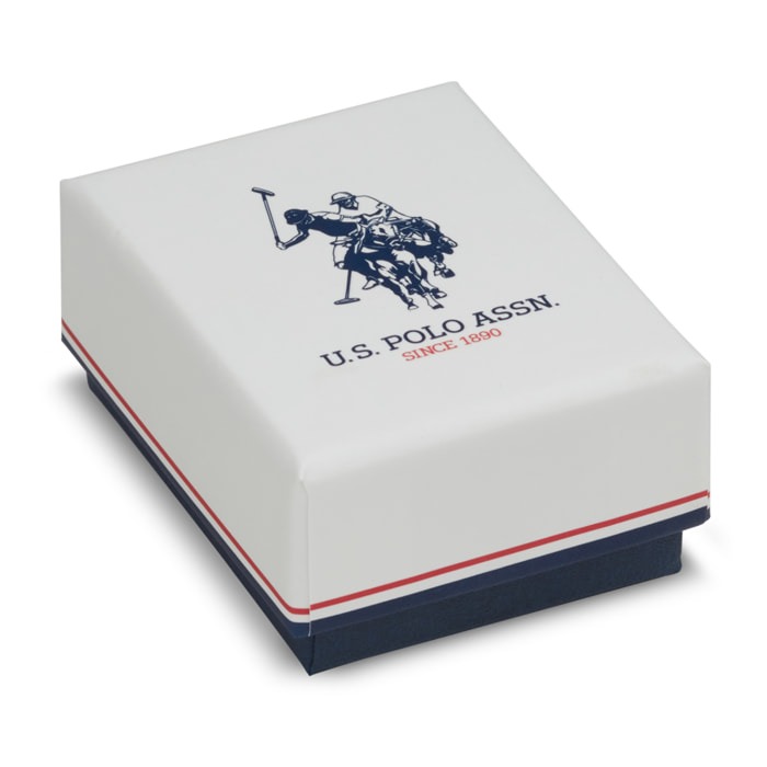 Anello U.S. Polo Assn. In metallo argentato