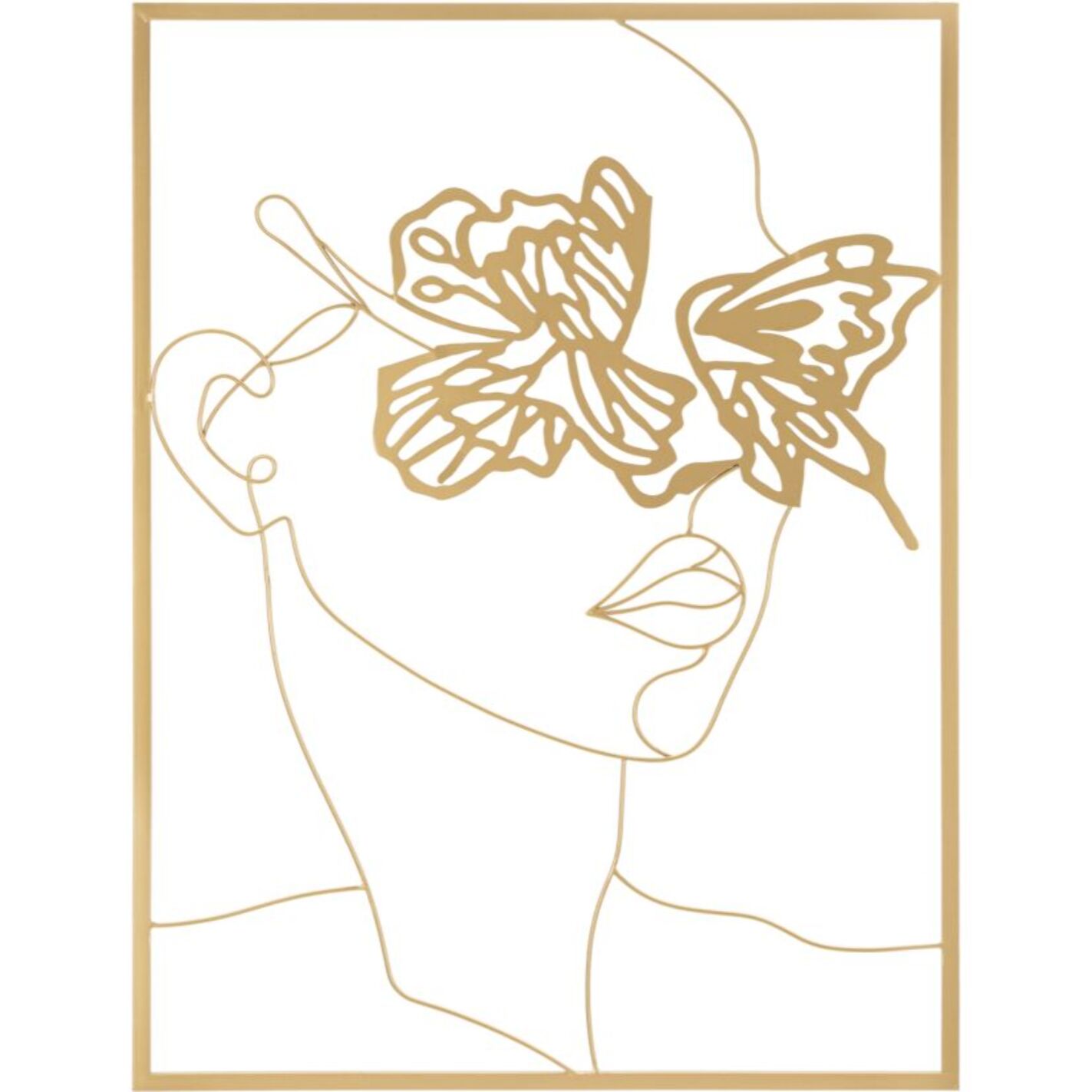 PANNELLO IN FERRO GOLD FACE CM 60X1X80