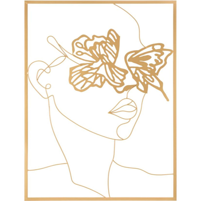 PANNELLO IN FERRO GOLD FACE CM 60X1X80