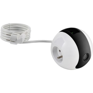 Multiprise USB WATT AND CO Wattball Blanc - Noir