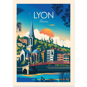 Affiche - Lyon - Studio Inception