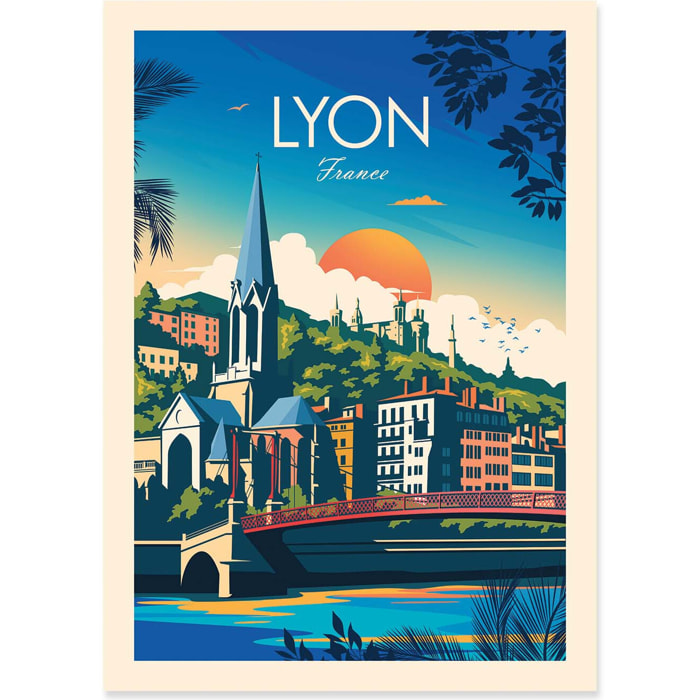 Affiche - Lyon - Studio Inception