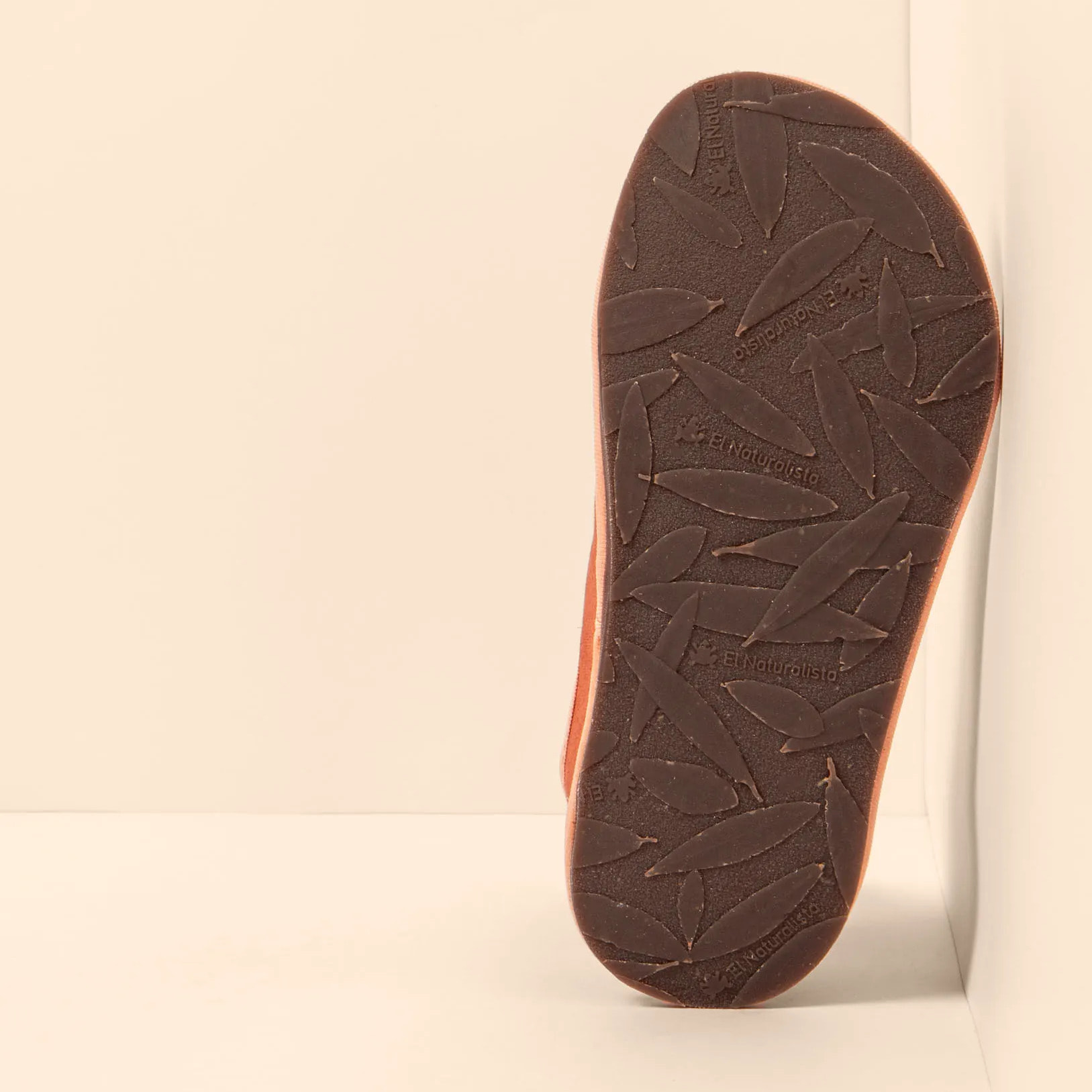 Zapatos N5674T RECYCLED COTTON BURNT/ BARE color Burnt