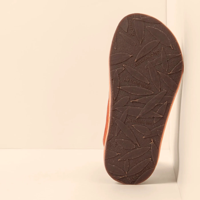 Zapatos N5674T RECYCLED COTTON BURNT/ BARE color Burnt