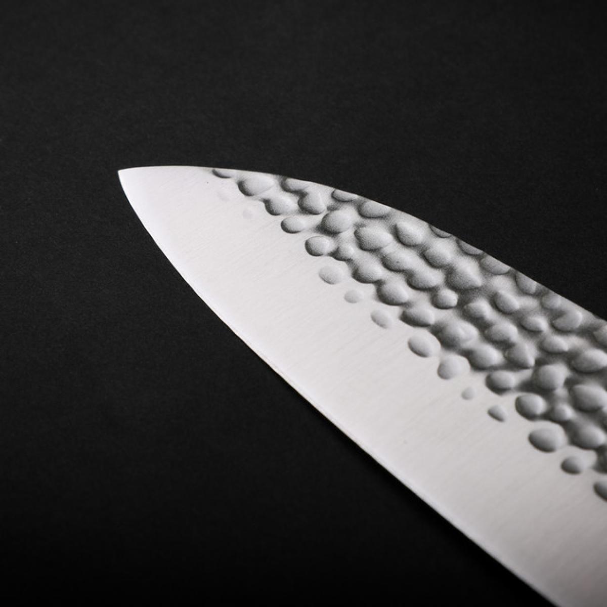 Cuchillo ''Santoku'' | acero 440C | L: 18 cm