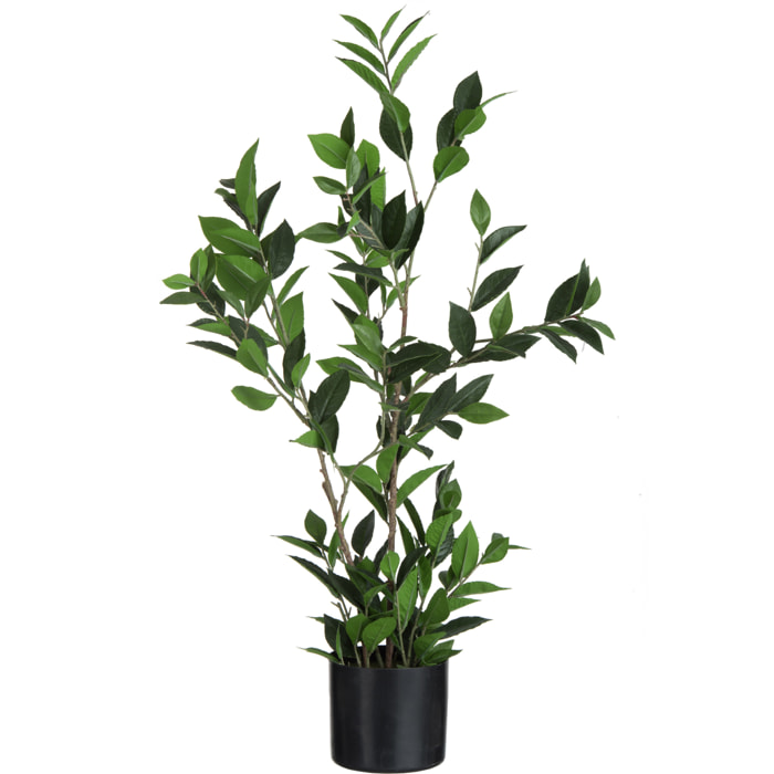 J-line plante Laurel en pot - plastique - vert - large