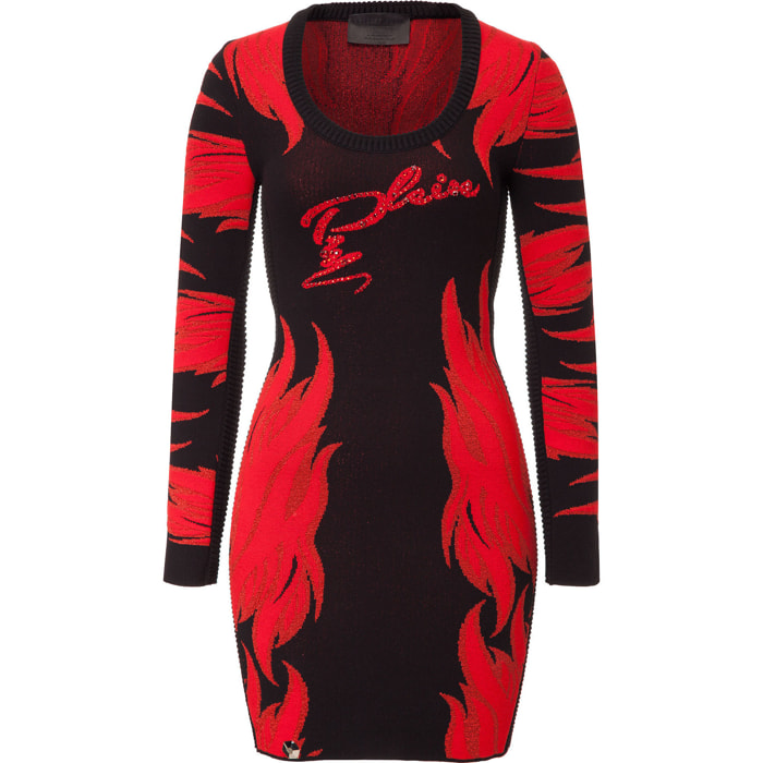 PHILIPP PLEIN Knit Dress "Agrimonia"