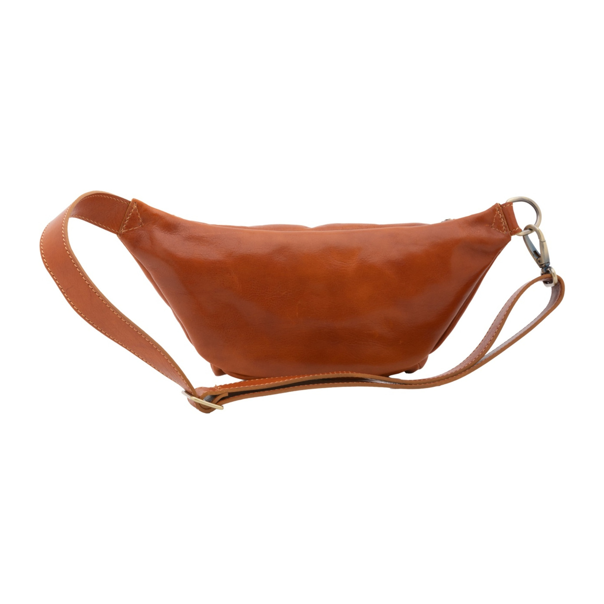 Marsupio da uomo in vera pelle - Modello False - 100% pelle - 37.0 x 16.5 x 10.0 cm