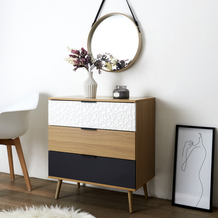 Commode 3 Tiroirs Sven