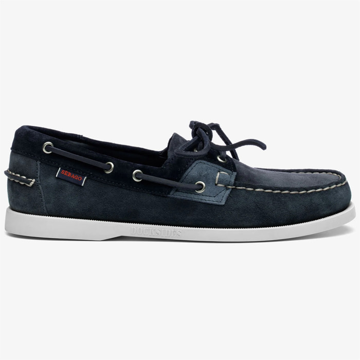 Sebago - Docksides Uomo Blu - Rossisland Jib Shadow
