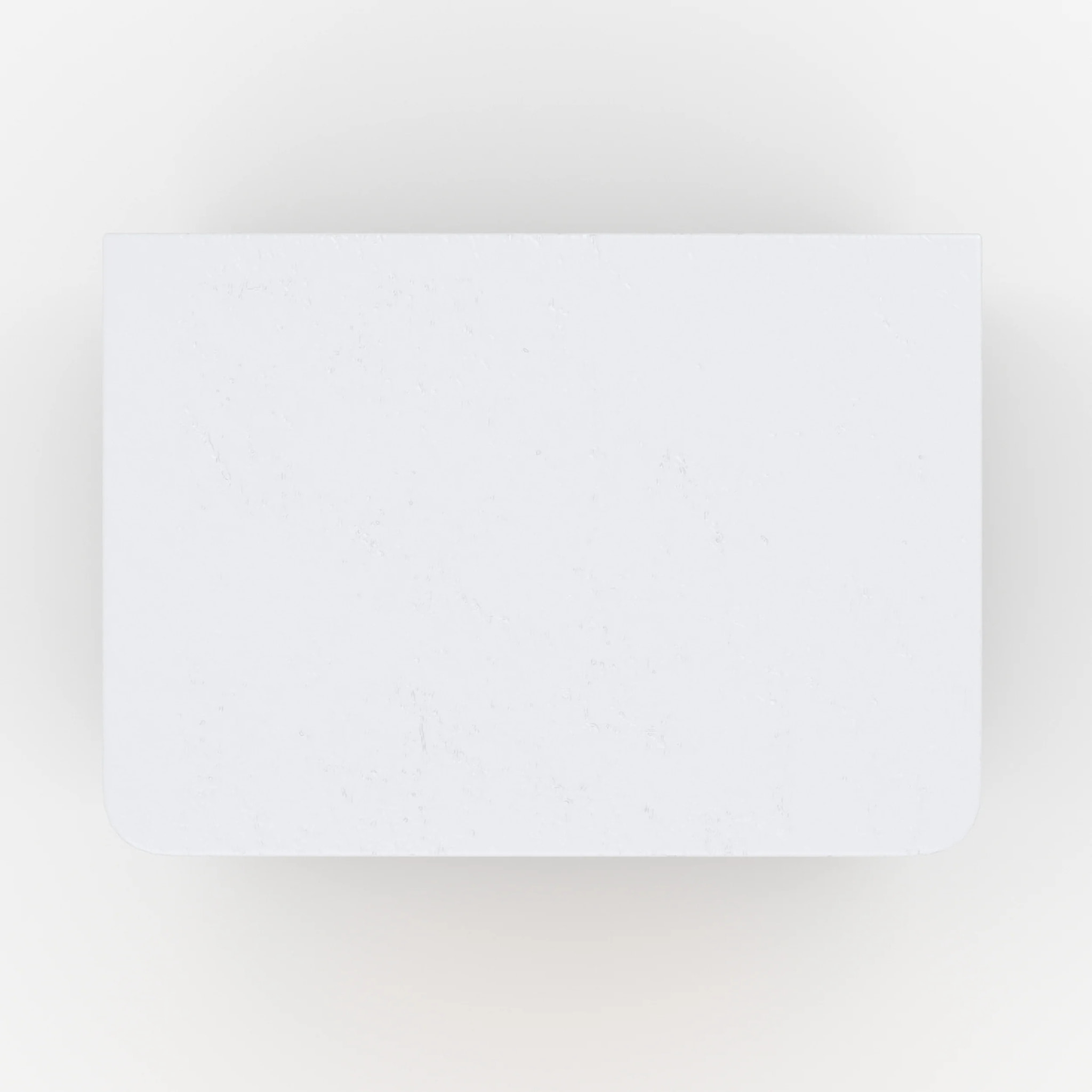 Table de chevet en béton blanc cassé et bois d'acacia - Fira