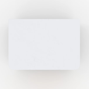 Table de chevet en béton blanc cassé et bois d'acacia - Fira