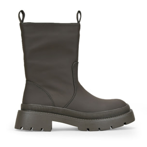 Botines engomados verdes