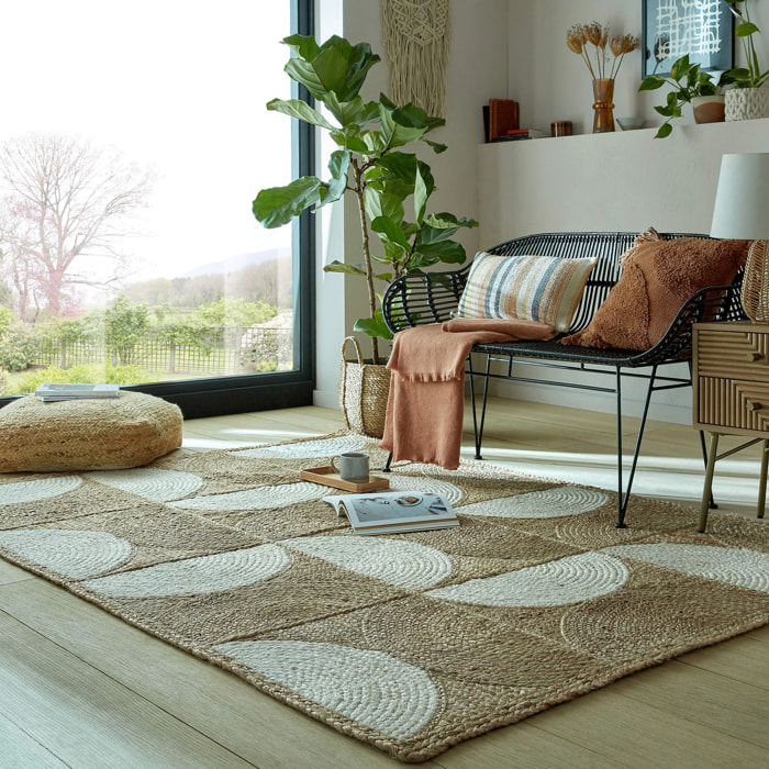 Tapis en jute ECLYPSE Jute