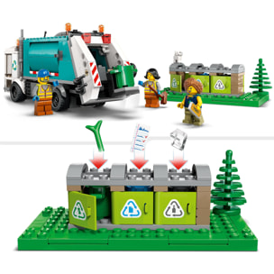 LEGO CITY 60386 - CAMION PER IL RICICLAGGIO DEI RIFIUTI