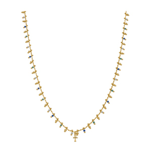 Collar Kalau acabado oro amarillo 18k