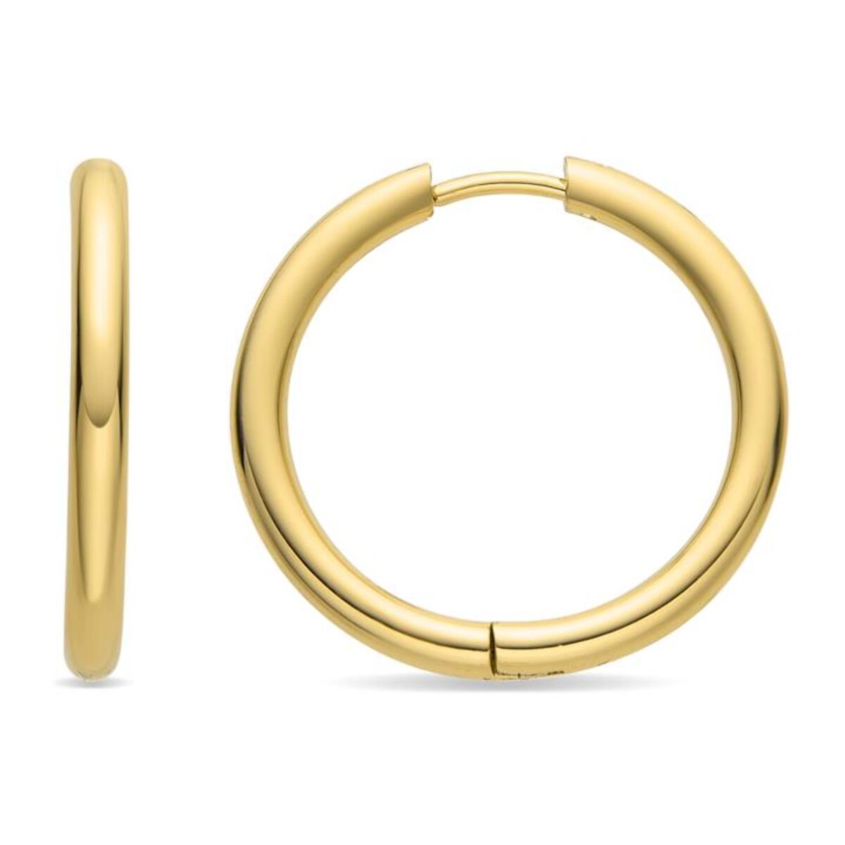 Pendientes Lux by Lux acabados oro amarillo 18k