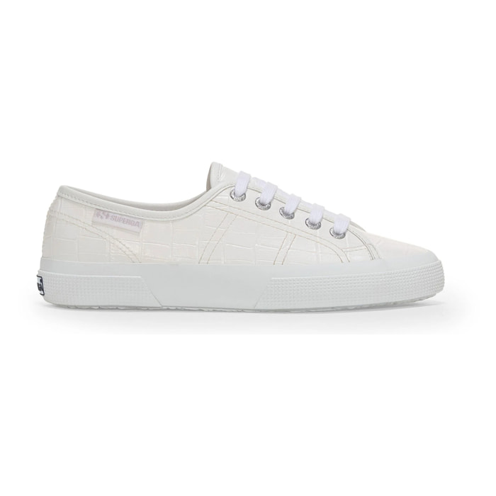 Superga - Donna Bianco - 3750 Kaiman Synthetic Material Leggera