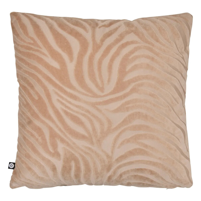 Coussin Tigris beige lin 40x40cm