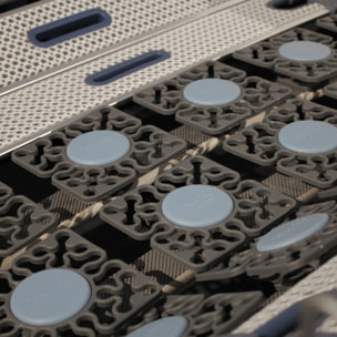 Ensemble Sommier électrique Sensomatic & matelas Gel et mémoire de forme| Bi-technologie | Lattes flexibles TRICONFORT® et Plots multidirectionnels Pression 3D®