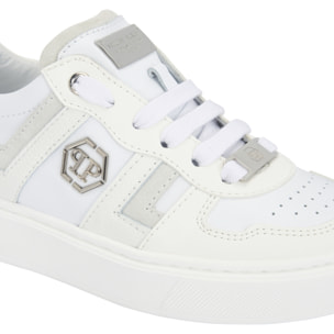 PHILIPP PLEIN Mix Materials Low-Top Sneakers