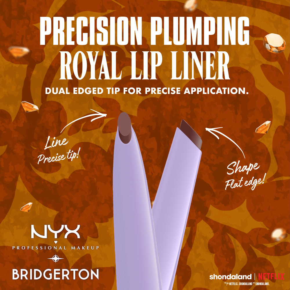 NYX Professional Makeup Collection Limitée Bridgerton Royal Kit Lèvres 06