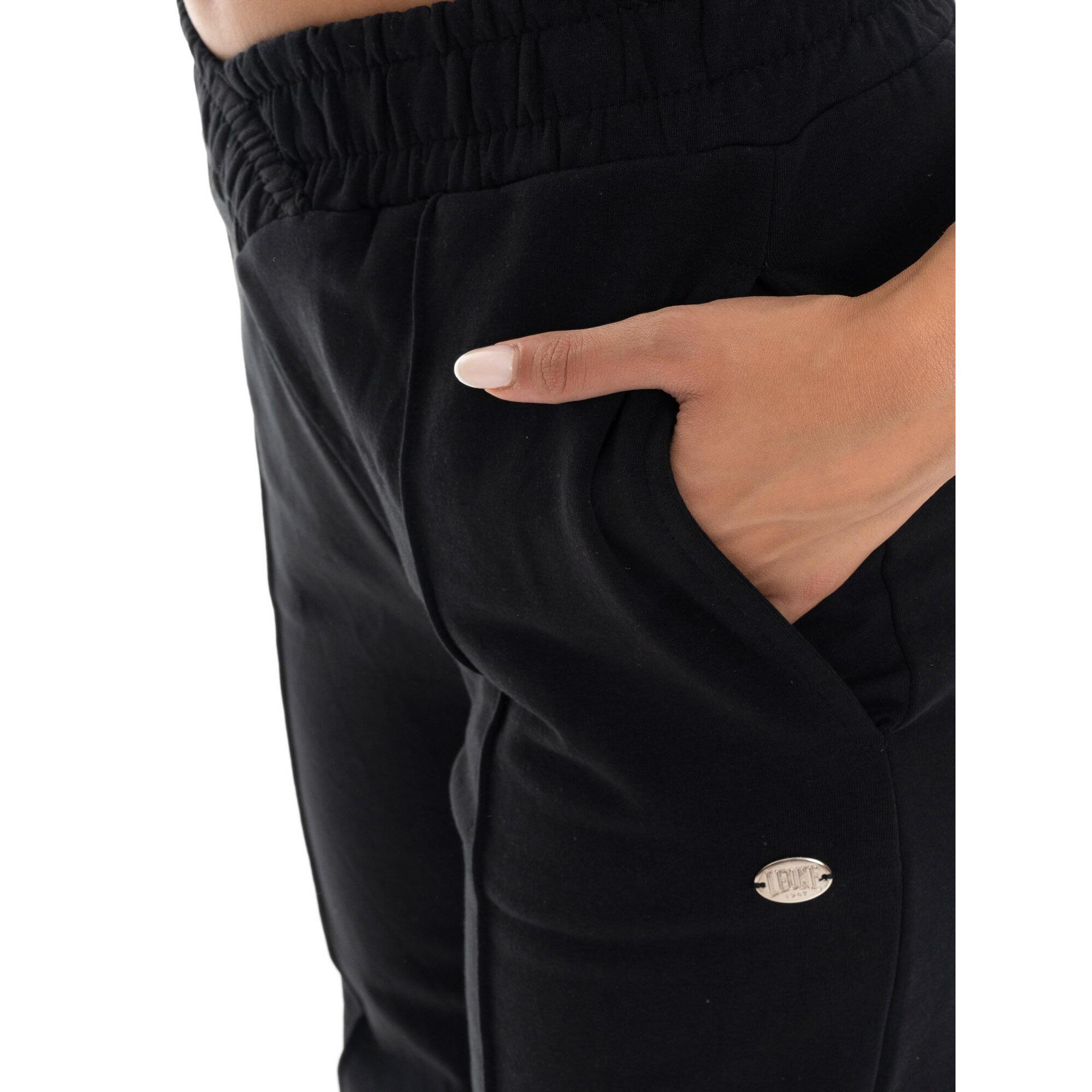 Pantalone invernale donna a palazzo con pieghe Leone 1947 Never Without
