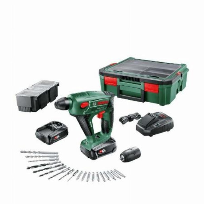 Marteau perforateur Sans fil BOSCH Uneo Maxx + SystemBox - 060395230K
