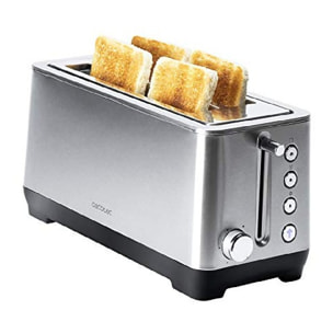 Cecotec Grille-pain vertical BigToast Extra Double
