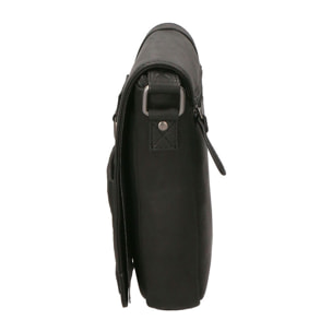 Borsa a tracolla  da uomo In Vera pelle Made in Italy 20x25x6 cm