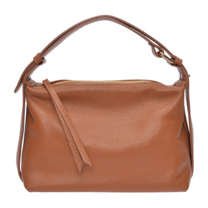 Borsa a tracolla Anna Luchini Cammello