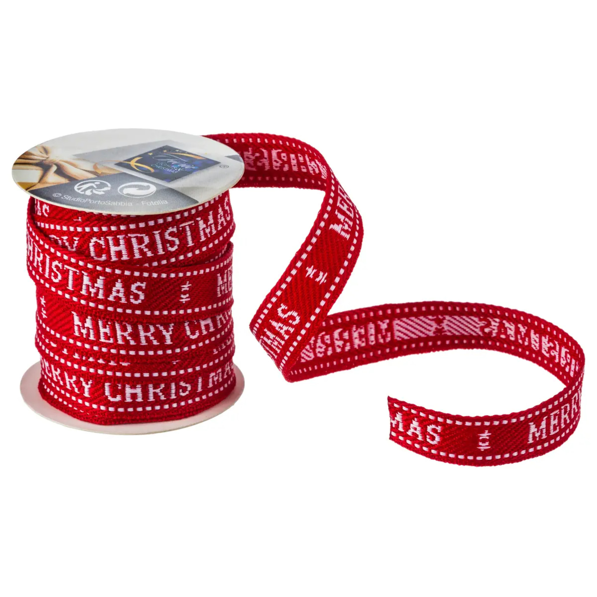 Ruban tissé 10mm l.3 m polyester