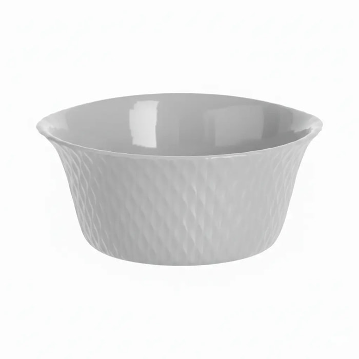 Ramequín gris 11 cm de ópalo culinario Smart Cuisine Wavy - Luminarc
