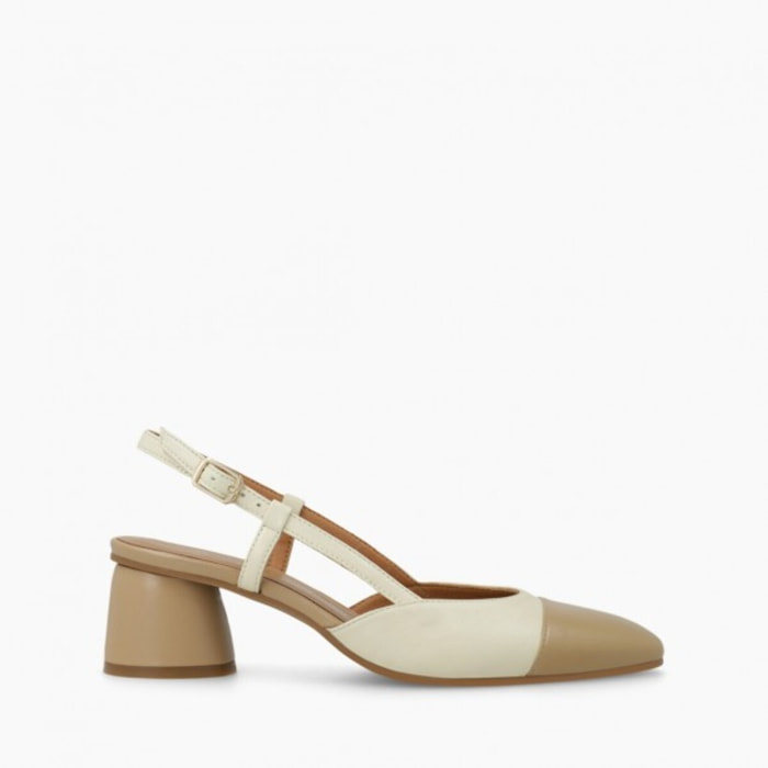 ZAPATOS DE SALÓN BEIGE ROL4343
