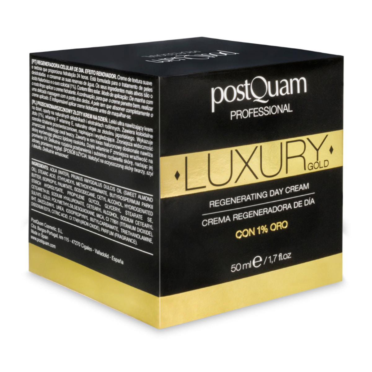 Crema regeneradora de día Luxury Gold - 50 ml